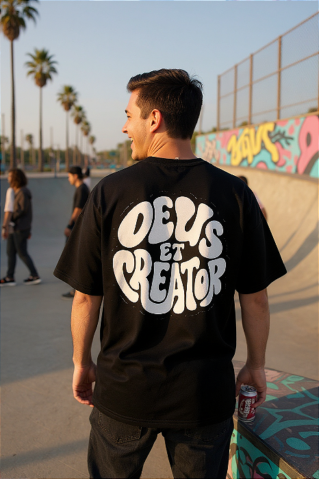 T-SHIRT DEUS ET CREATOR ( DEUS É O CRIADOR)