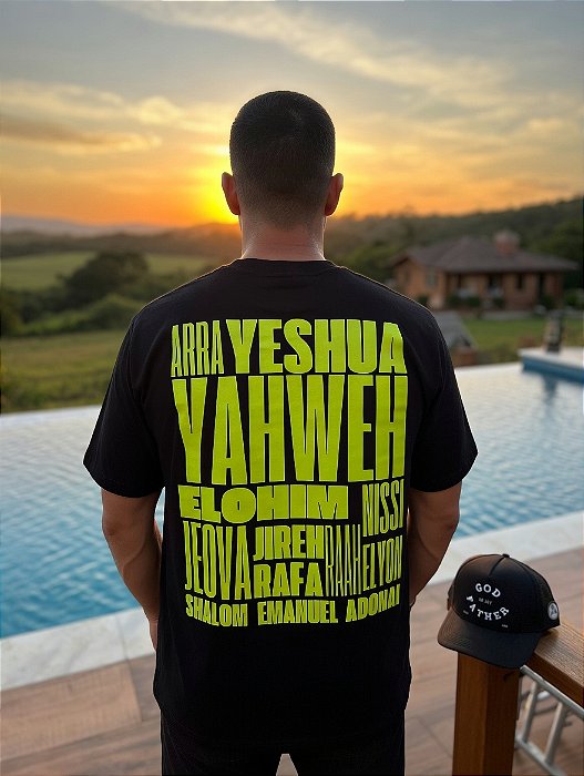 T-SHIRT EU SOU O QUE SOU (black edition)