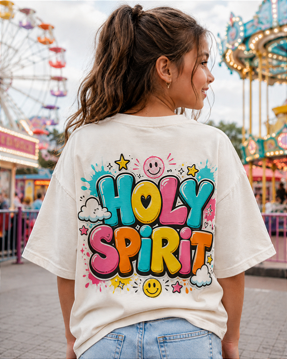 T- SHIRT INFANTIL HOLY SPIRIT