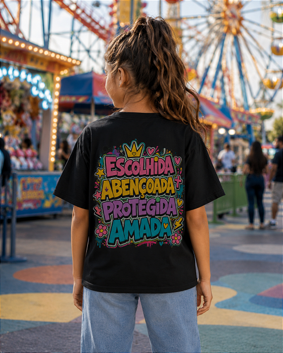 T- SHIRT INFANTIL ESCOLHIDA