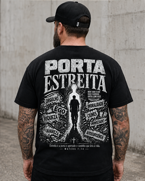 T-SHIRT PORTA ESTREITA
