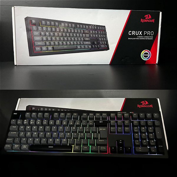 Teclado Gamer Redragon Crux Pro