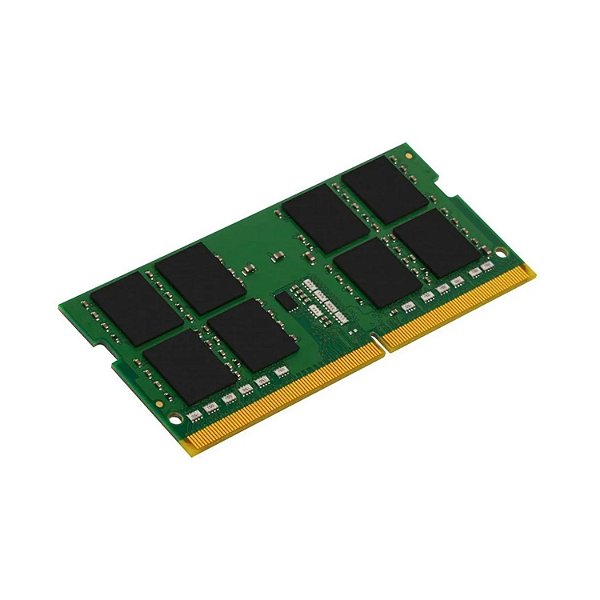 Memória RAM Para Notebook DDR4, Cap 16GB, 3200MHz, Kin, CL22, Verde
