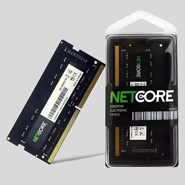 Memória RAM Para Notebook DDR5, Cap 32GB, 5200MHz, Netcore, CL42, Verde - NET532G52000SO52