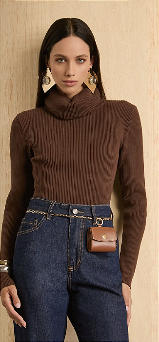 Body Tricot Gola Solta