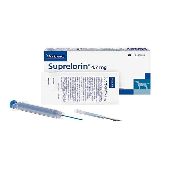Suprelorin 4.7 mg com 2 Seringas