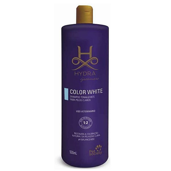 Hydra Groomers Color White Shampoo 500ml
