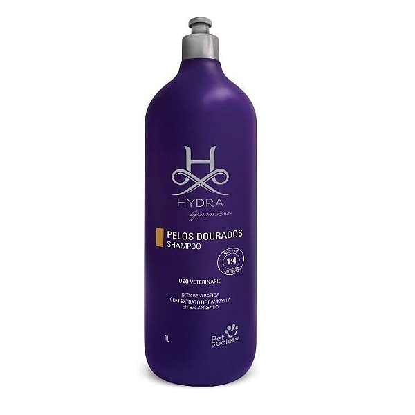 Hydra Groomers Shampoo Pelos Dourados 1L