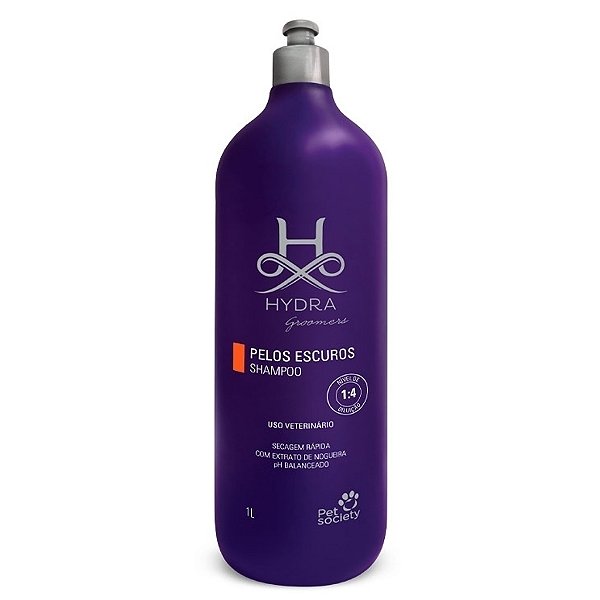 Hydra Groomers Shampoo Pelos Escuros 1L