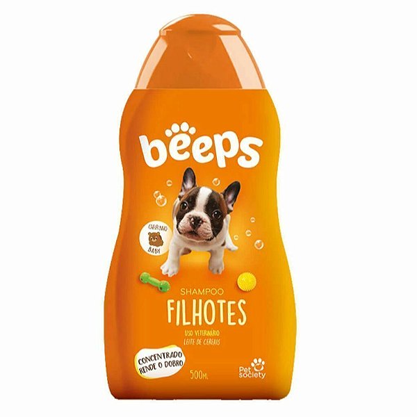 Shampoo Pet Society Beeps Filhotes 500 ml