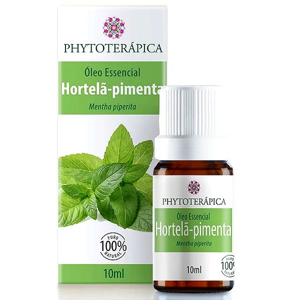 Óleo Essencial de Hortelã-Pimenta (Menta) 10ml - Phytoterápica