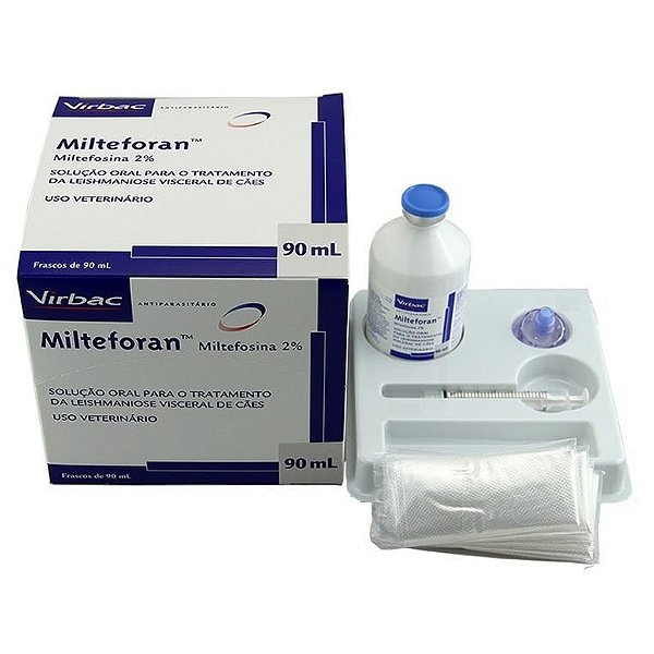 Milteforan 90 mL Virbac – Solução Oral para Leishmaniose Canina