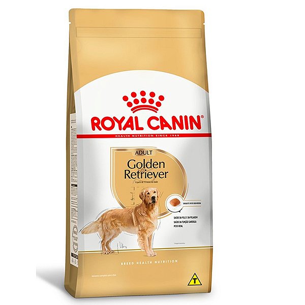 Ração Royal Canin para Cães Adultos da Raça Golden Retriever 10,1kg