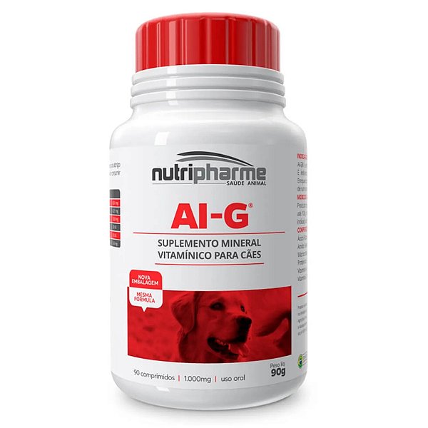 Suplemento AI-G 90 Comprimidos 90g para Cães