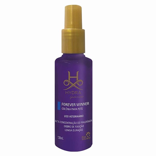 Colônia Hydra Groomers Forever Winner para Cães e Gatos