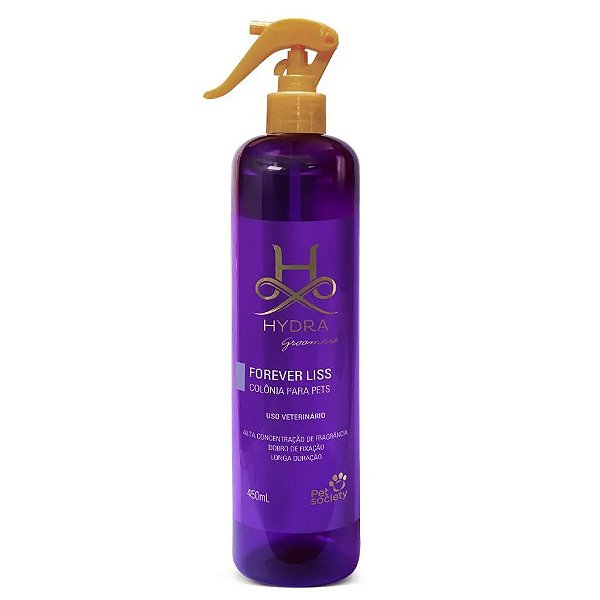 Colônia Hydra Groomers Forever Liss para Cães e Gatos