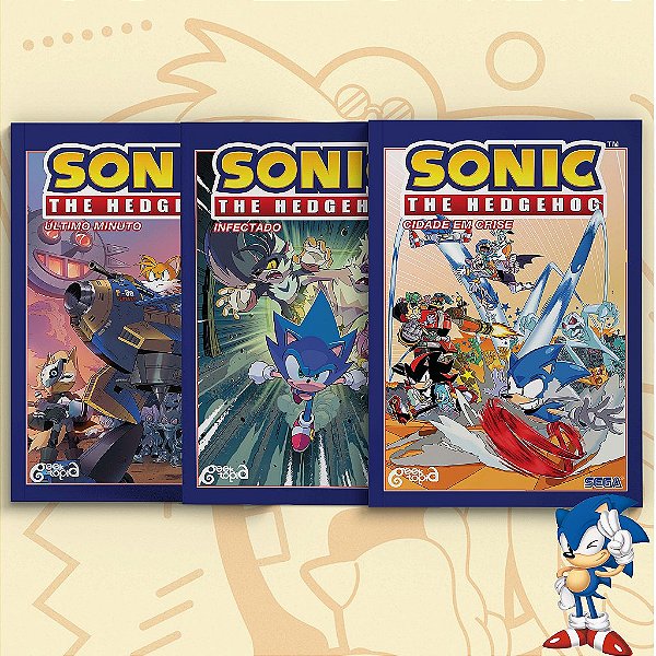 Combo Sonic - Volumes 4, 5 e 6