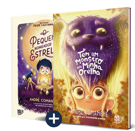 Kit O Pequeno Nomeador De Estrelas + Tem Um Monstro Na Minha Orelha