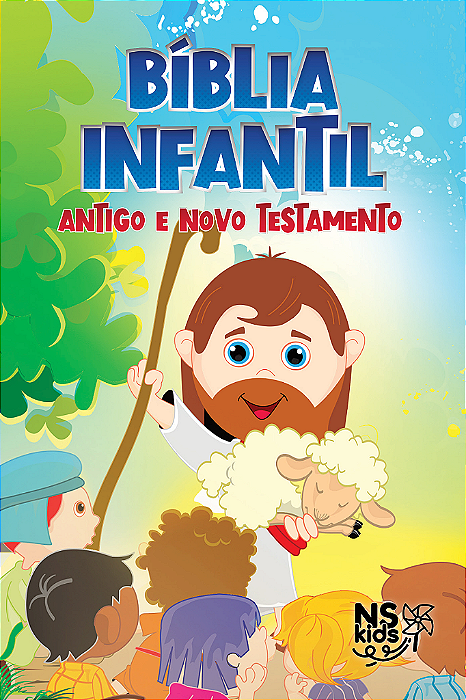 Bíblia Infantil Edição De Luxo Almofadada: Antigo E Novo Testamento