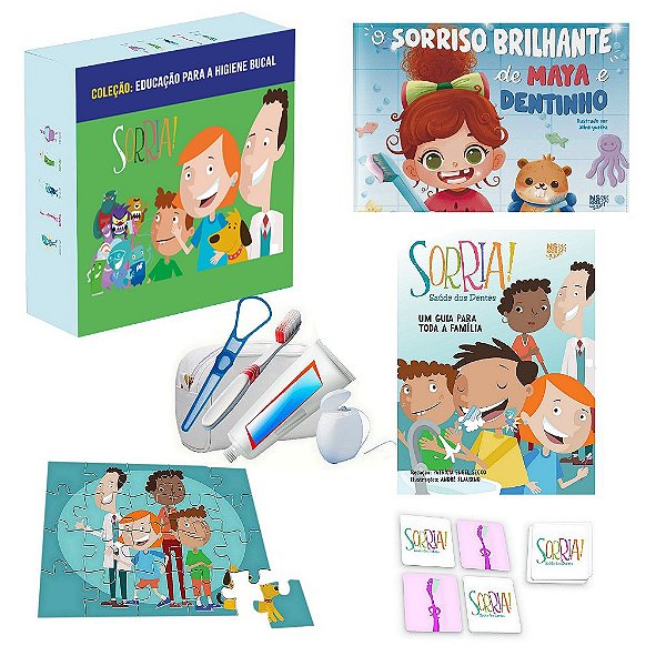 KIT: EDUCAÇÃO PARA A HIGIENE BUCAL (PRÉ-ESCOLA)