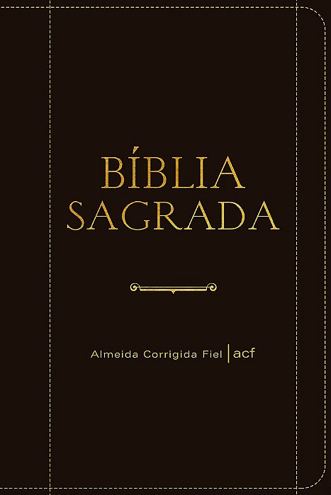 Biblia Sagrada ACF Ágape Marrom - Capa Dura