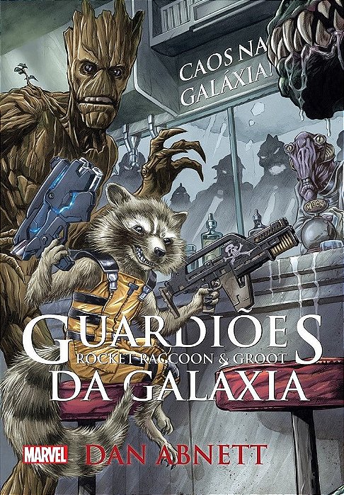 Guardiões Da Galáxia - Roccket Raccoon E Groot Caos Na Galáxia