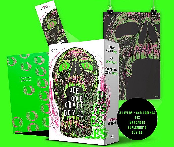 Box Terríveis Mestres (3 Livros + Pôster + Suplemento)