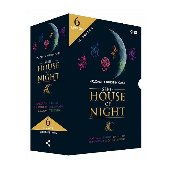 Box House Of Night - Slim - Coleção Completa Volume 1 (Livros 1 ao 6)