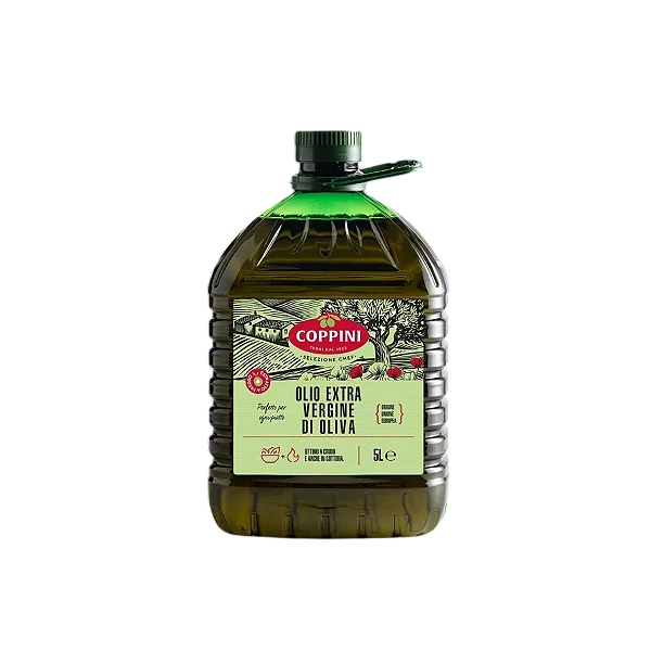 AZEITE DE OLIVIA EXTRA VIRGEM - COPPINI - EMBALAGEM GALÃO PET 5 L