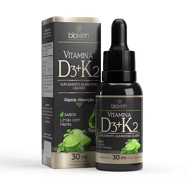 Vitamina D3 + K2 (30ml) - BioKlein