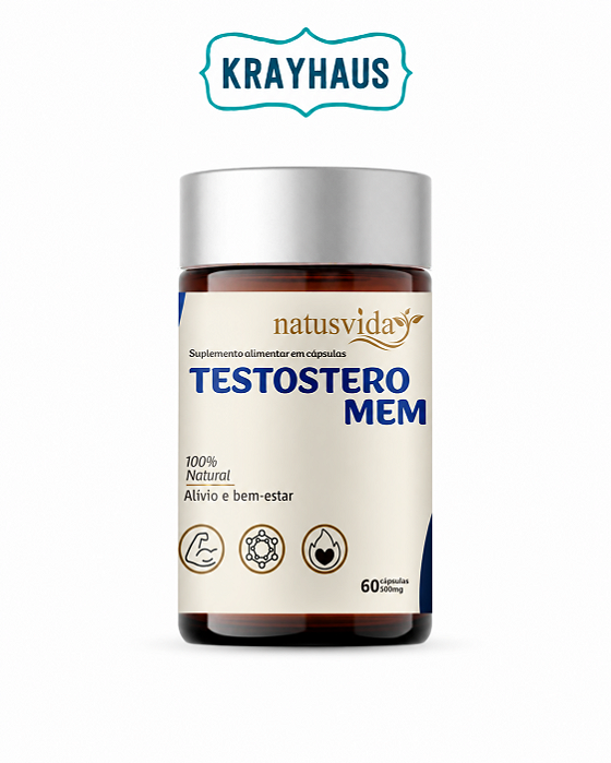 Testosteromen - 500 mg - 60 caps - NatusVida