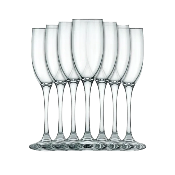 Jogo 6 Taças Nadir Barone Para Champagnes E Espumantes 190ml
