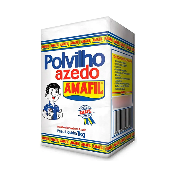 Polvilho De Mandioca Azedo Amafil 1kg