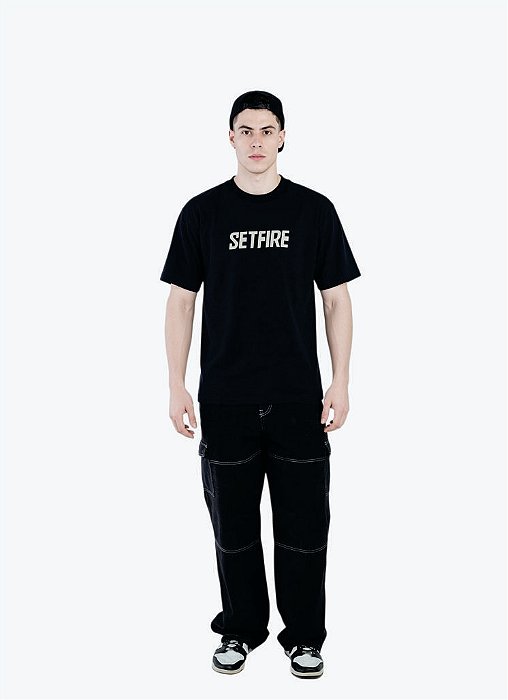 Camiseta Oversize Black