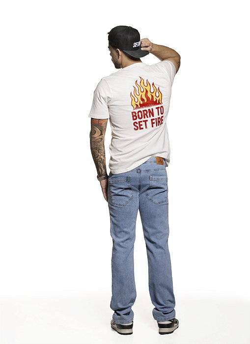 CAMISETA BÁSICA COM SILK CAMISETA MASCULINA 0533