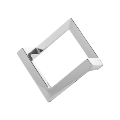 Puxador Para Móvel Ponto Split 64mm Cromado - Torralba