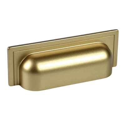 Puxador Para Móvel Concha Plymouth Dourado 80mm ZP5420 - Zen