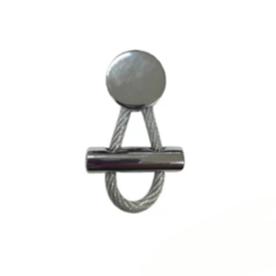 Puxador para Móvel Ponto Oriente Cromado Com Espia ZP1796 - Zen