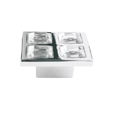 Puxador para Móvel Ponto Firenze 40/4 Strass Cromado - Gruppa