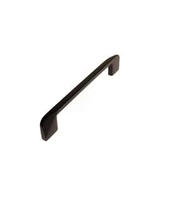 Puxador Para Móvel Alça Mosaico Preto 256mm - Gruppa