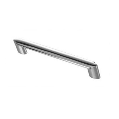 Puxador Para Móvel Alça Trato Escovado 192mm - Gruppa