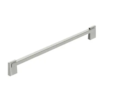 Puxador para Móvel Alça Tecno Inox Escovado/Cromado 352mm ZP0033 - Zen