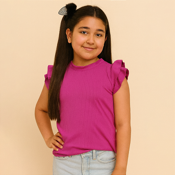 Blusa Canelada - Ref 04