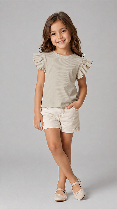 Blusa Canelada - Ref 04