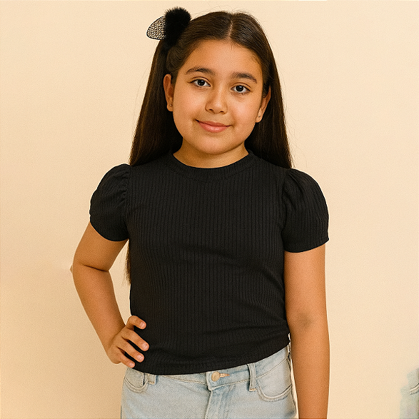 Blusa Canelada - Ref 05