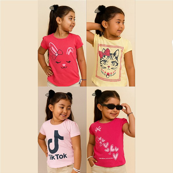 Blusa Cotton Modelos Sortidos