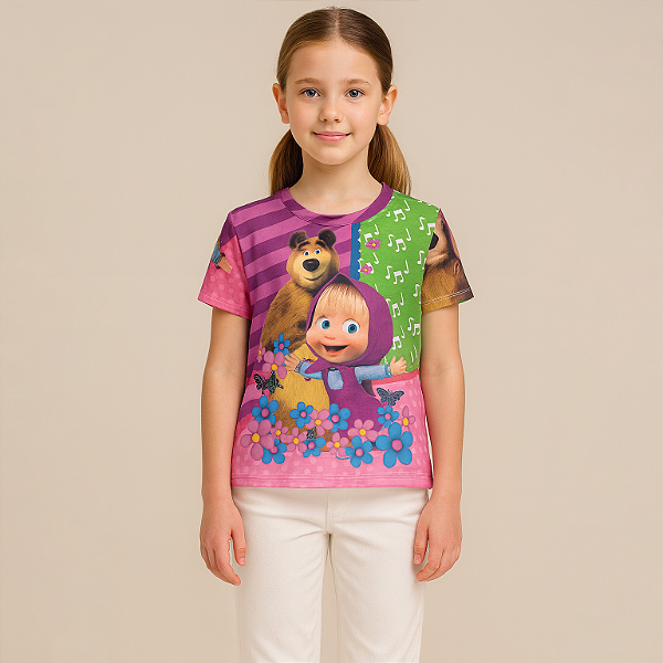 Blusa Sublimada Personagem