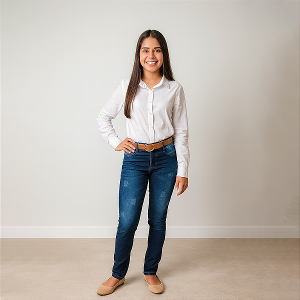 Calça jeans Cós Juvenil