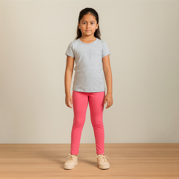 Calça Legging Coton Lisa