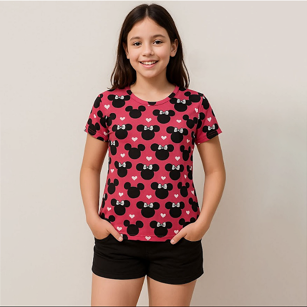 Blusa Feminina Estampada Juvenil